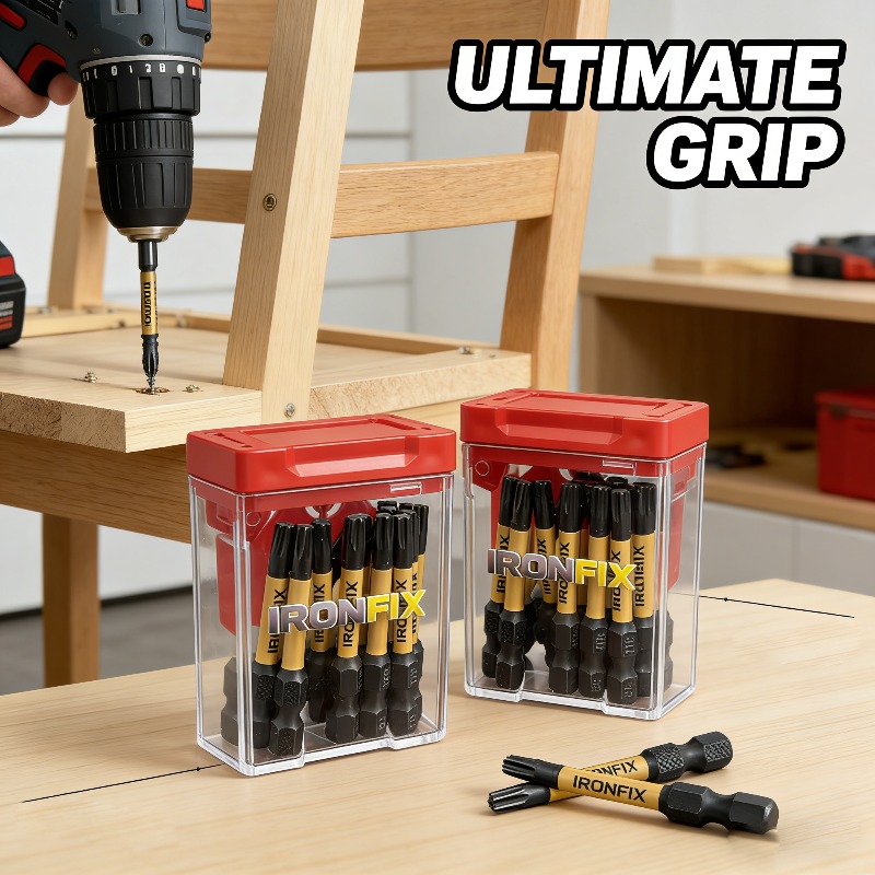 Screwdriver Set - 高品質な20個入りT25ドライバービットセット。電動ドリルやドライバー用工具キット、収納ボックス、ハードウェアアクセサリーとして最適。