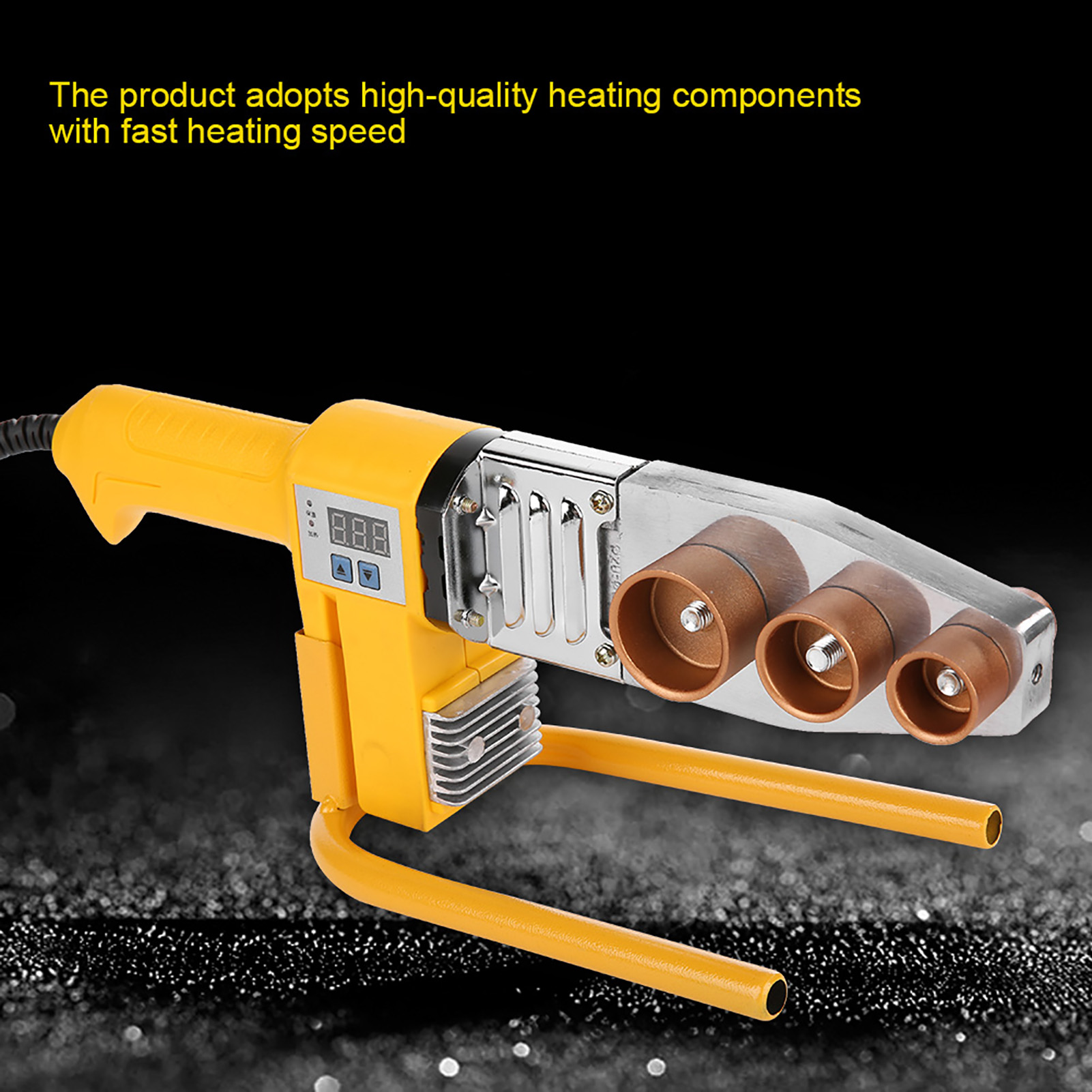 Tools Youtube - 750W PPRパイプ溶接機、デジタル表示付き電気加熱式ホットメルトツール、電気加熱式PPRパイプ溶接機