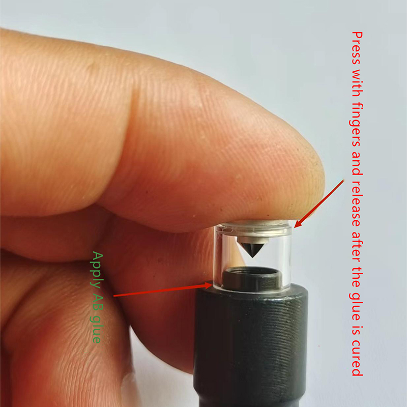 Spirit Level - 【F】1個入り、汎用ガラス製円錐型チューブ。ラインレーザーレベルのDIY用アクセサリー。レーザーレベル専用のガラス製円錐型チューブ。