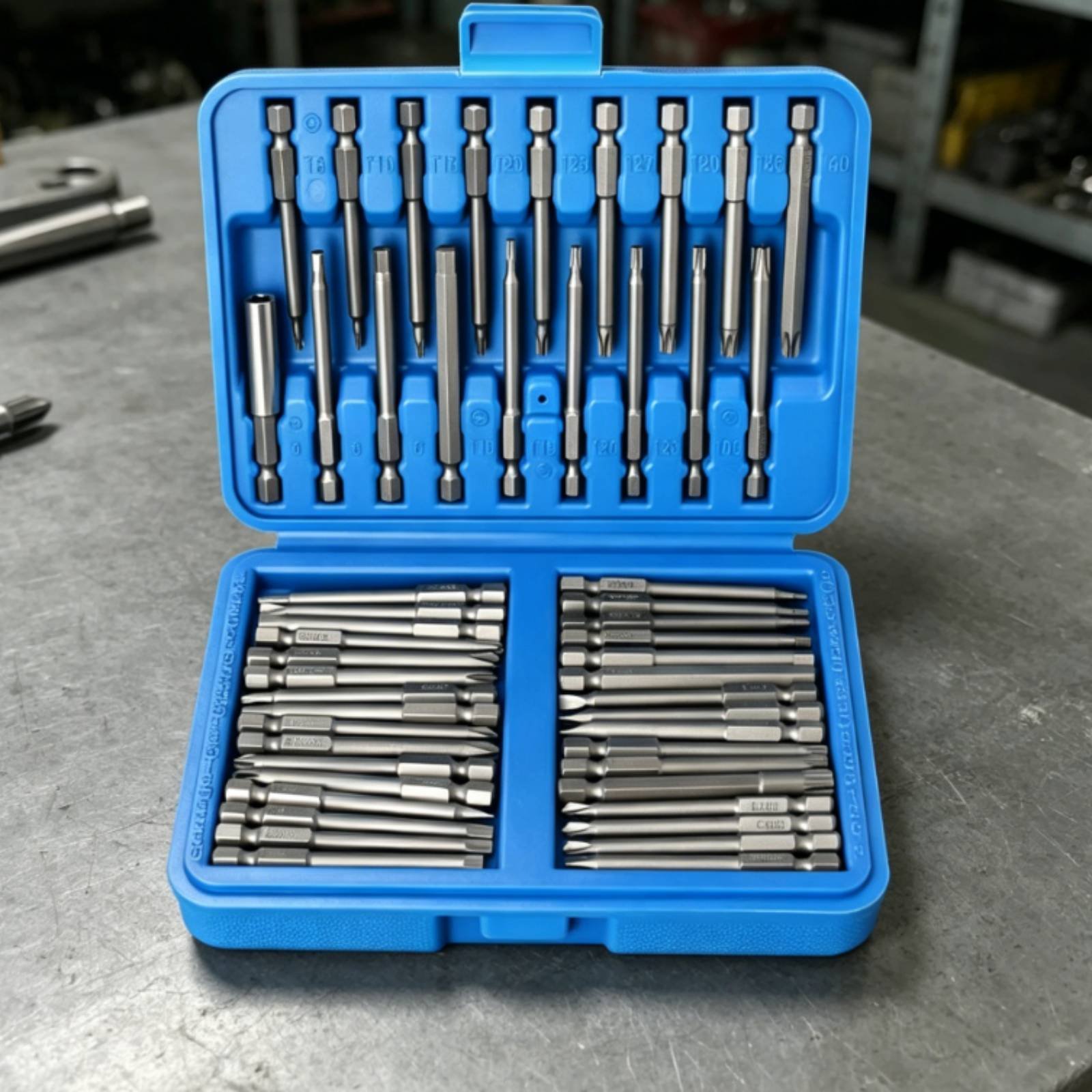 Screwdriver Set - 50個入り吸着式ドライバービット 高硬度吸着式ドライバービット 1/4インチドライバービット 長持ちするスチールツールセット