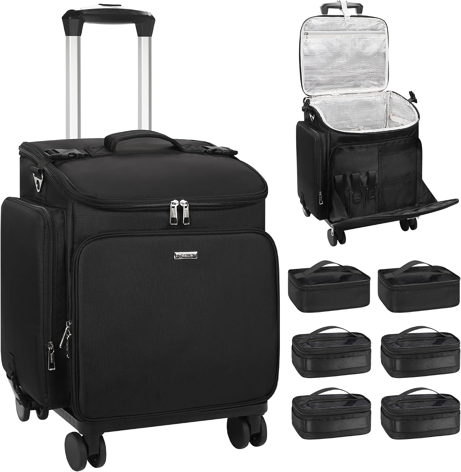 ローリングメイクアップケース ヘアツール トラベルバッグ キ - Tool Bag のレビューと価格