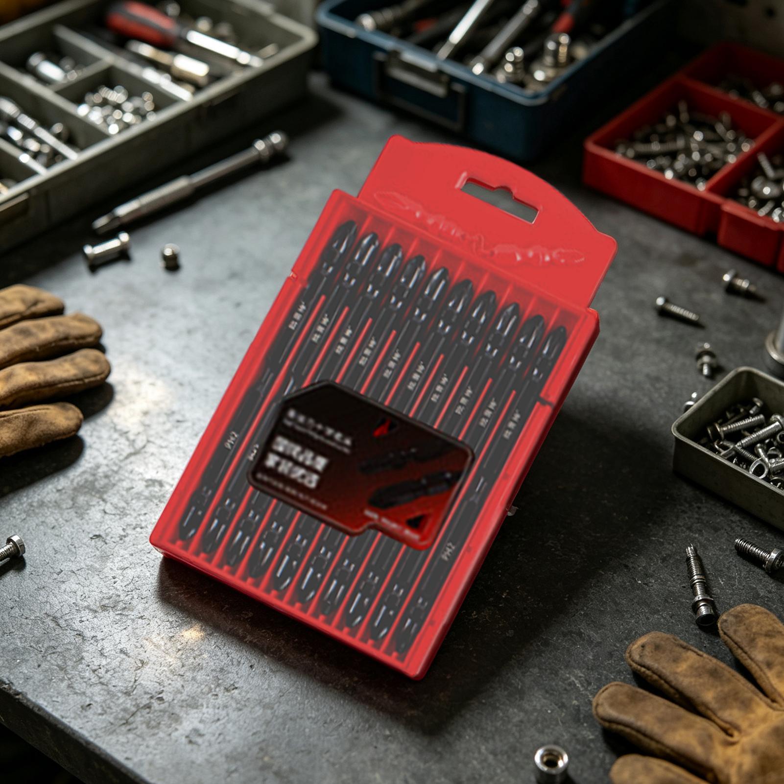 ドライバービットセット両端フライス加工磁気ドライバーヘッドキ - Screwdriver Set のレビューと価格