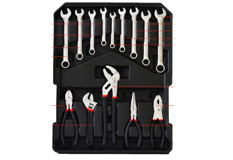 186ピース アルミケース入り トロリー式 メカニック 自動 - Wrench Set のレビューと価格