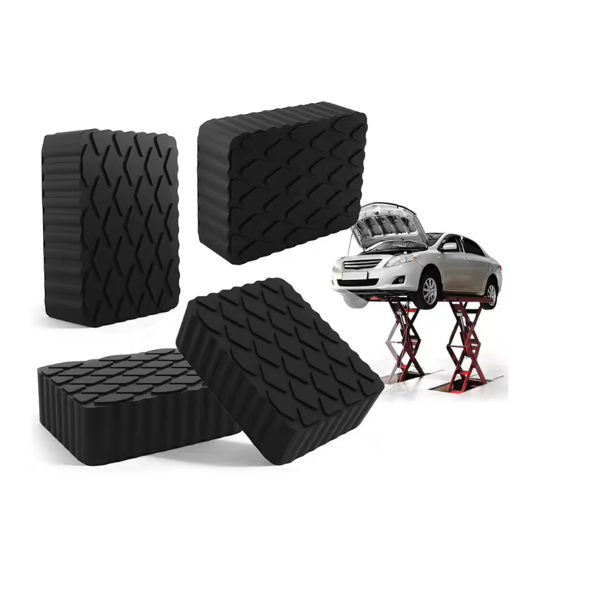 ゴム製ジャッキパッド、車両用リフト、ガレージ用工具、自動車用 - Hand Tools And Workshop Equipment のレビューと価格