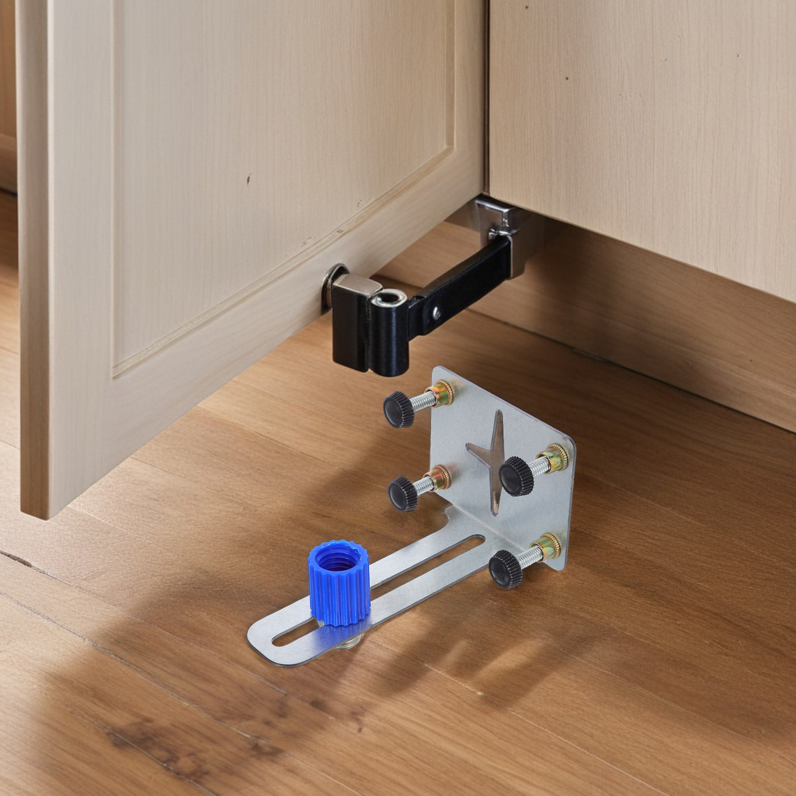 調節可能な壁掛け水準器ホルダー、厚みのある鉄製人間工学に基づ - Spirit Level のレビューと価格