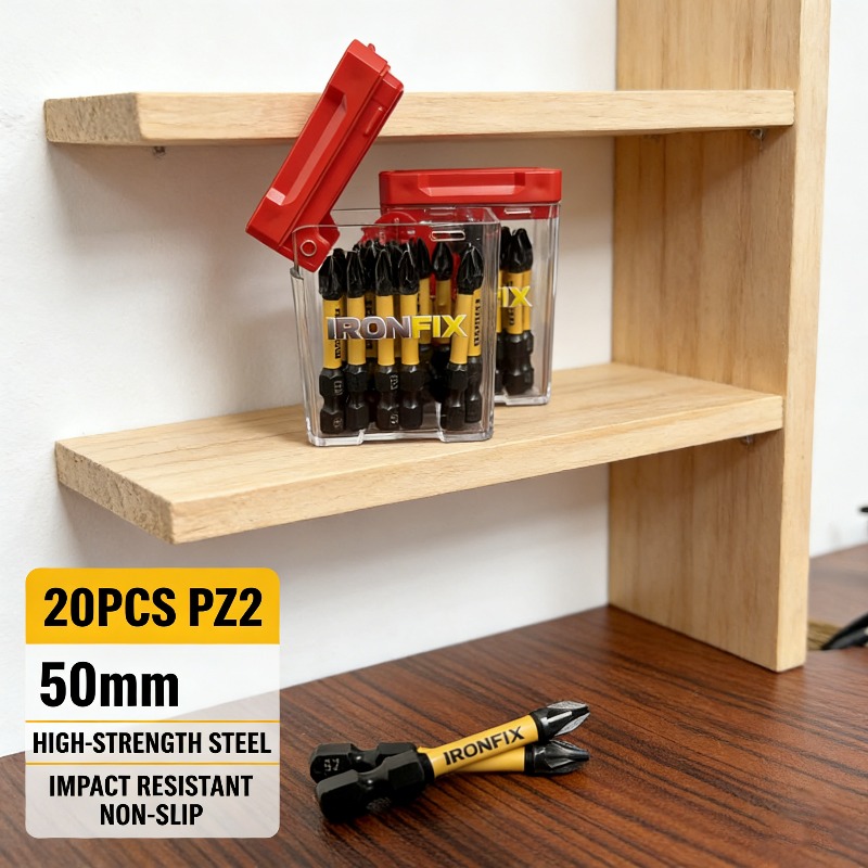 高品質な20個入りPZ2ドライバービットセット。電動ドリルや - Screwdriver Set のレビューと価格