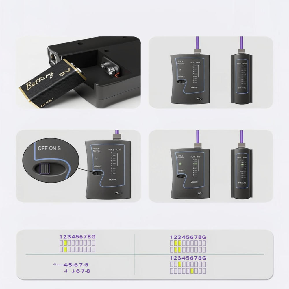 RJ45ケーブル配線用、プロ仕様の頑丈なイーサネット圧着工具 - Pliers のレビューと価格