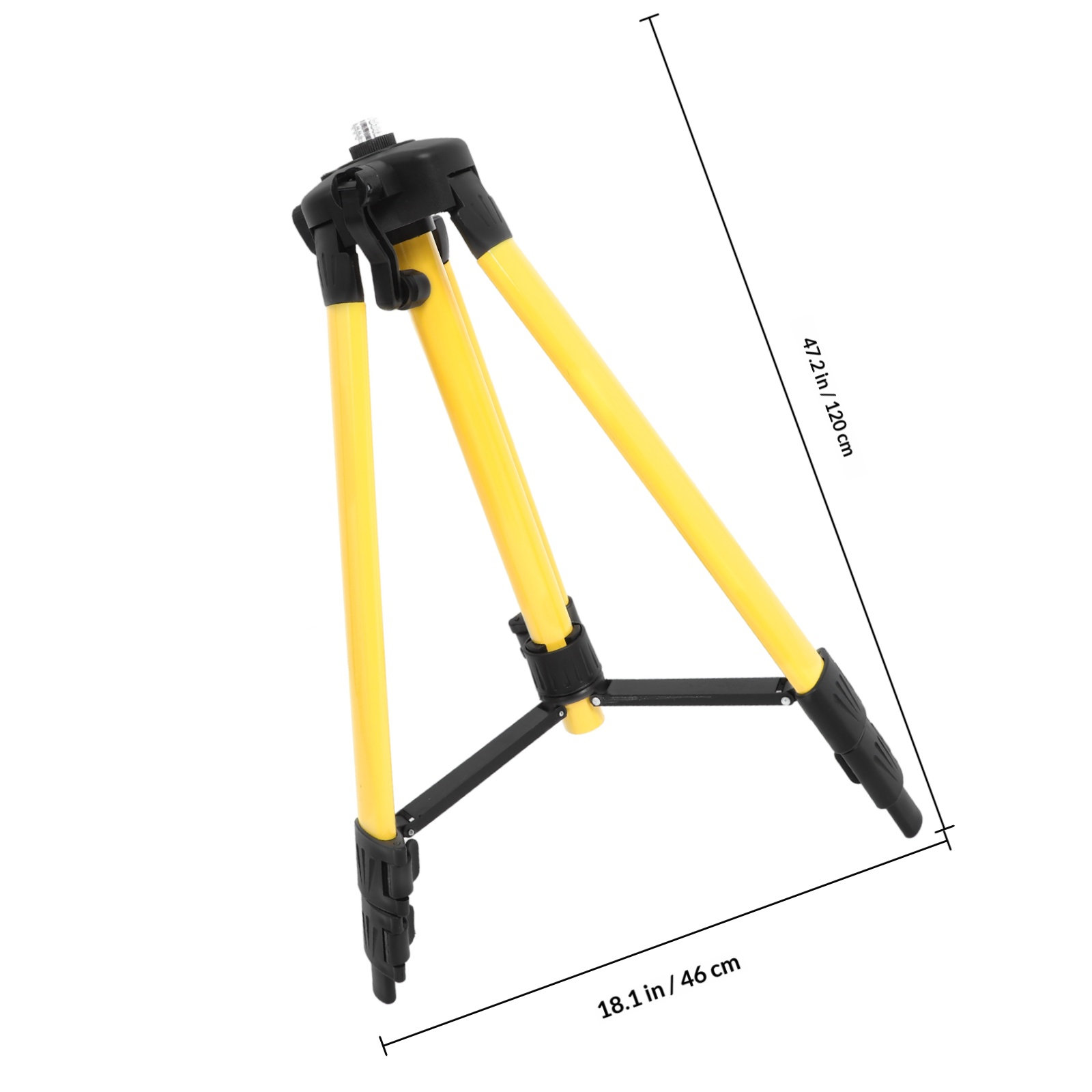 1個入り、スチール製水平器、三脚、黄色ナイロン製サポートロッ - Spirit Level のレビューと価格