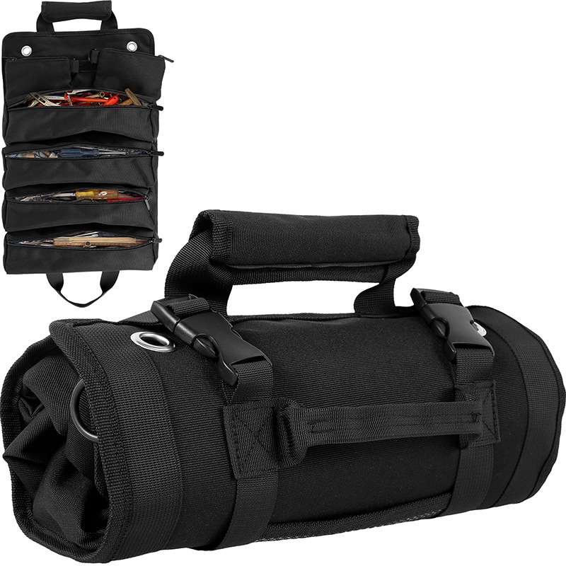 1 個の多機能大容量ロールアップキット、キャンバスツールロー - Tool Bag のレビューと価格