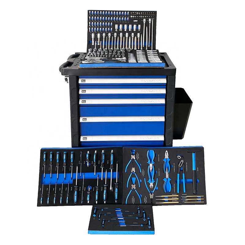 225個入り可動式ツールキャビネット、7段引き出し、防水・耐 - Hand Tools In Workshop のレビューと価格