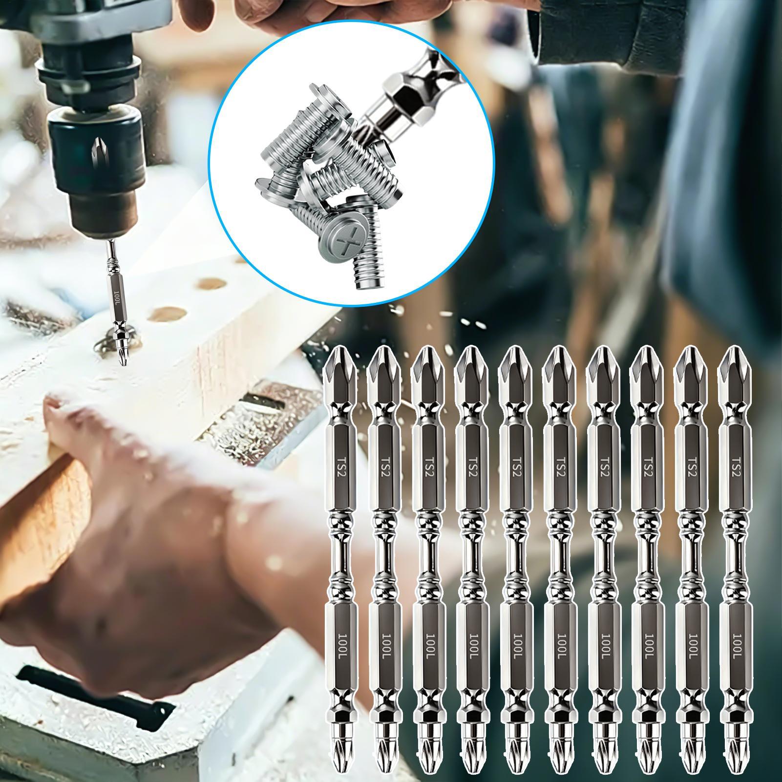ドライバービットセット磁気ヘビーデューティ金属六角シャンク滑 - Screwdriver Set のレビューと価格
