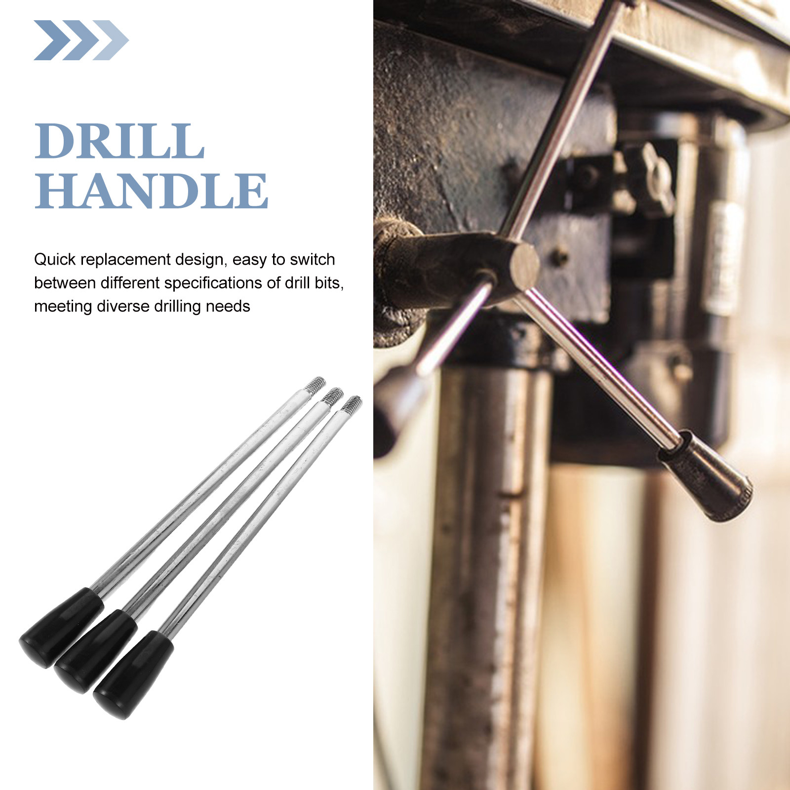 2 個のベンチドリルハンドル M8 回転クランククランプハン - Drill Press のレビューと価格