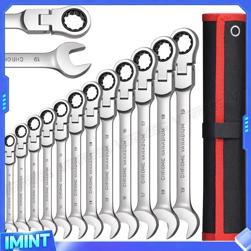 フレックスヘッドラチェットレンチセット、コンビネーションエン - Socket Wrench のレビューと価格