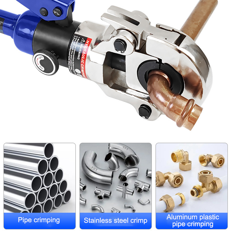 手動油圧圧着工具 銅管パイプ プロプレス継手圧着機 一体型油 - Pliers のレビューと価格