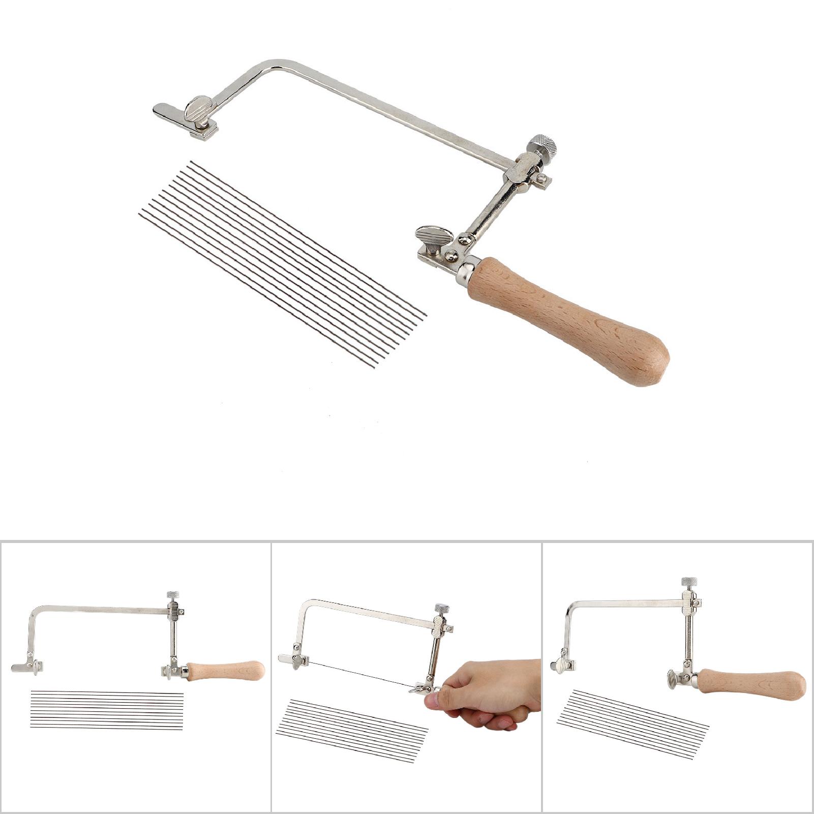 プロ用木製ハンドルの宝石用鋸フレーム、DIY木工および金属切 - Hacksaw のレビューと価格