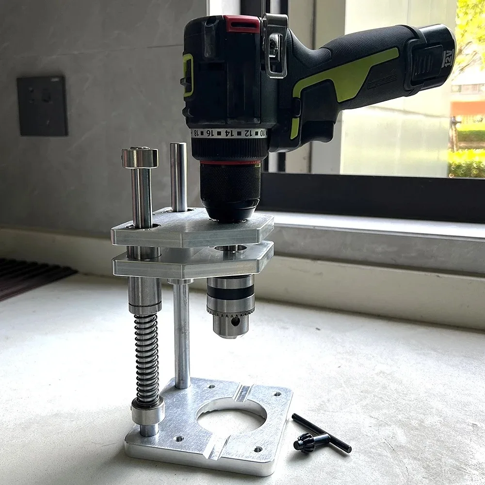高精度ドリル用垂直ドリルスタンド - アルミニウムプロファイ - Drill Press のレビューと価格