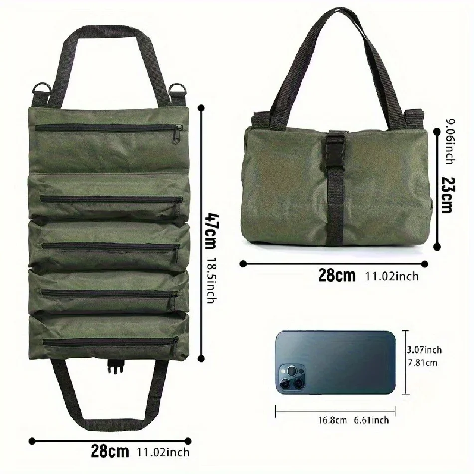 多目的ツールバッグ高品質プロフェッショナルマルチポケットハー - Tool Bag のレビューと価格